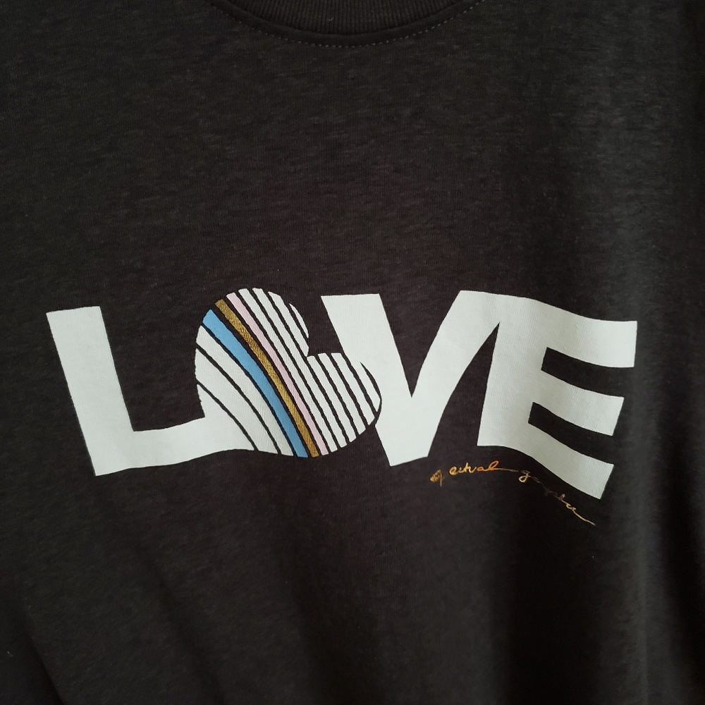 NWT Spiritual Gangster LOVE Tee - Picture 9 of 13